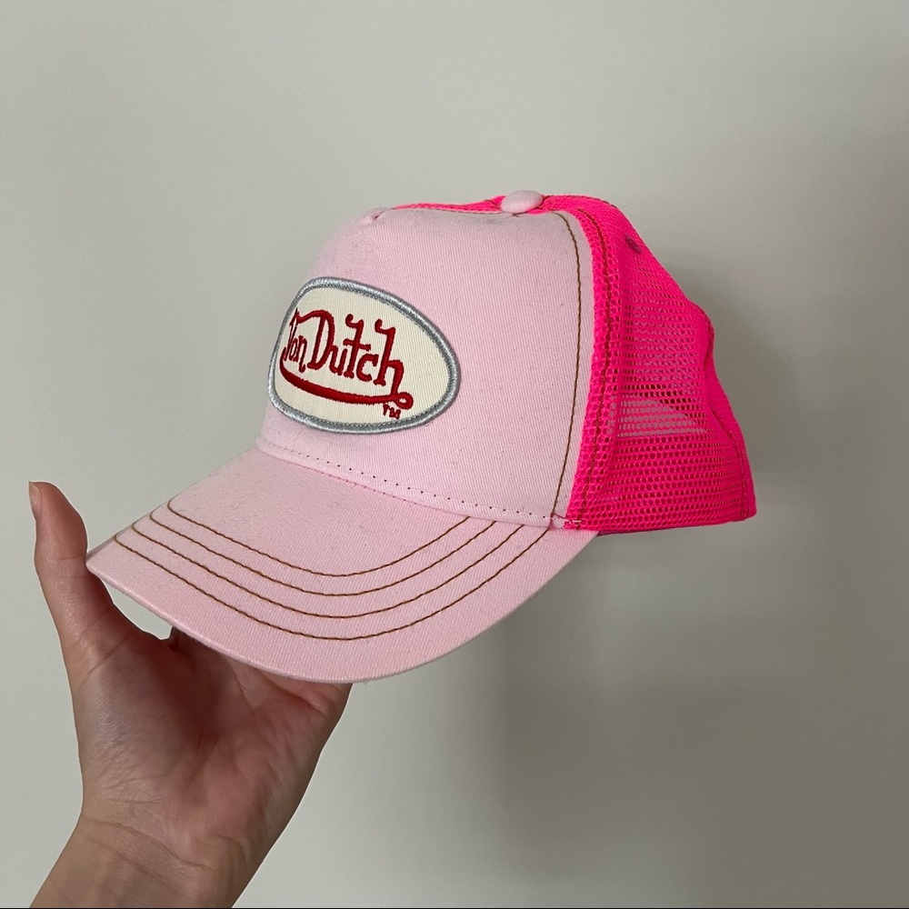 Hot Pink Von Dutch Hat